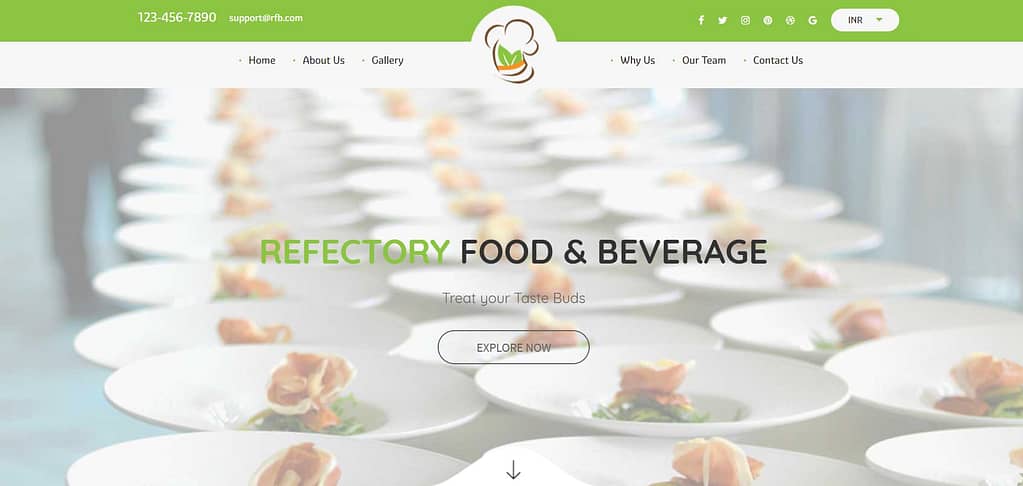 Best Website for Food and Beverage