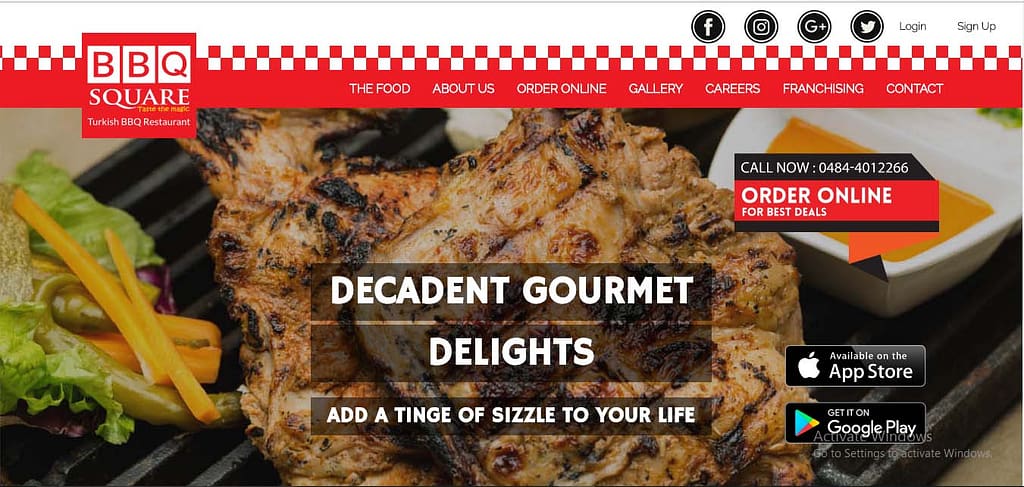 Best Website for Barbeque Restaurant