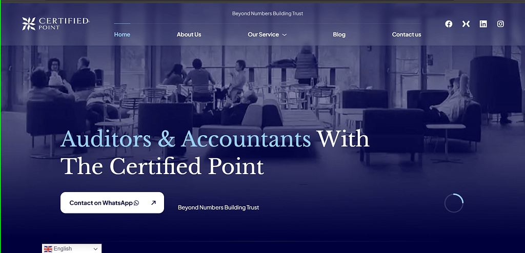 website for taxation firm in oman