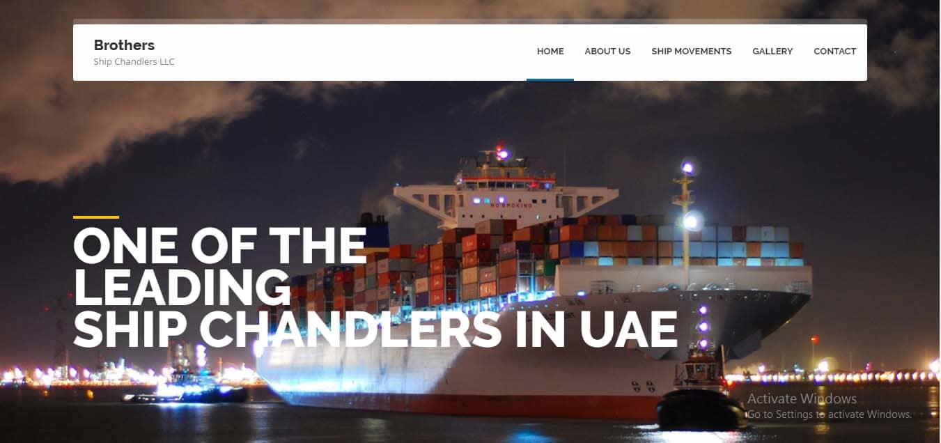 Best Logistics Website